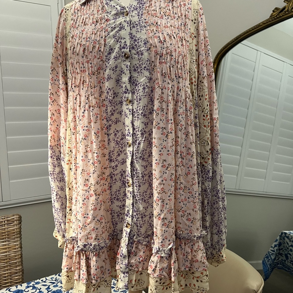 Free People Lost in you tunic